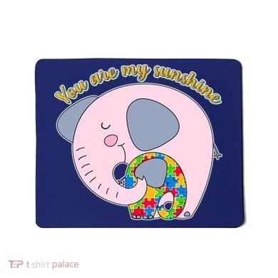 You Are My Sunshine Autism Awareness Mousepad