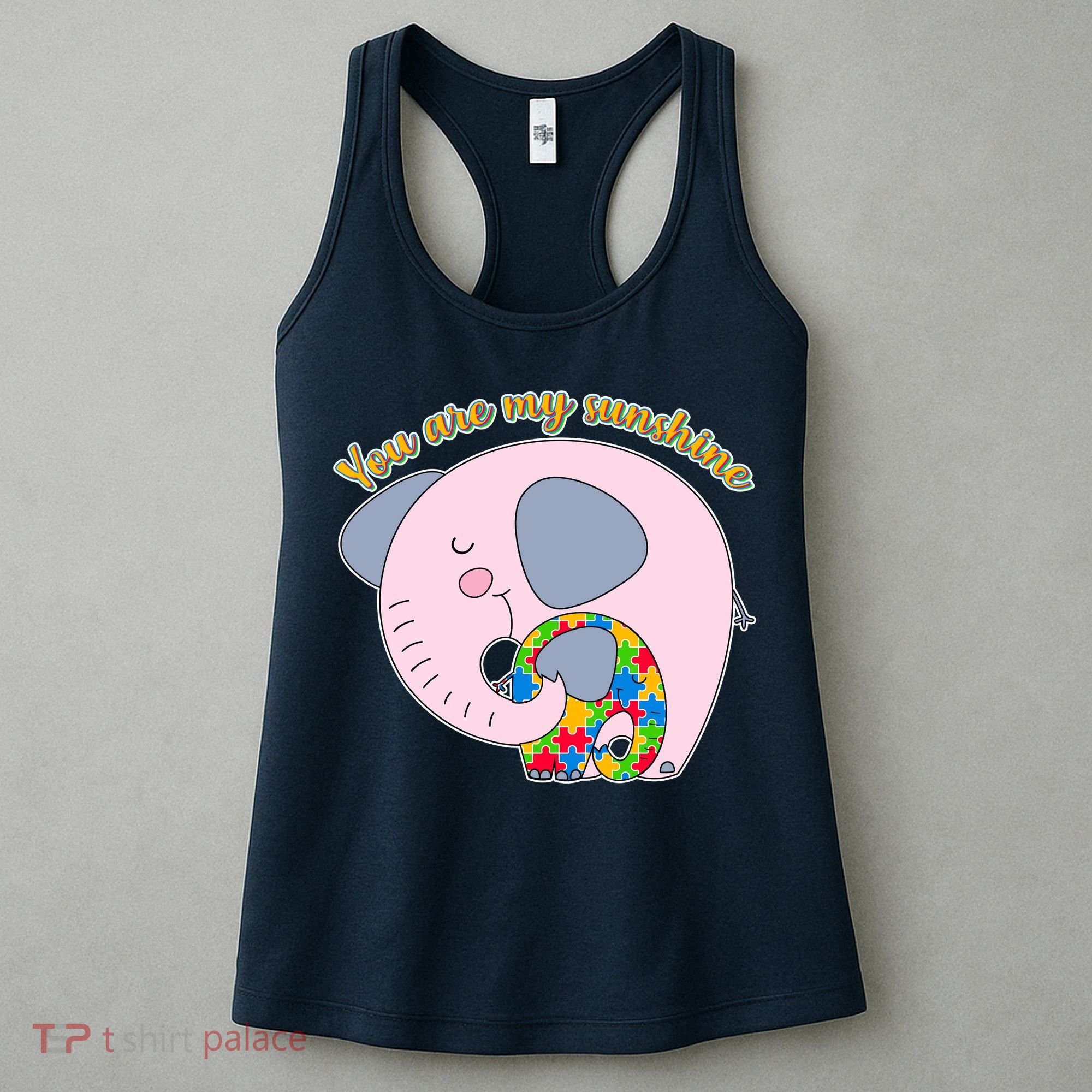 You Are My Sunshine Autism Awareness Women's Tank Top