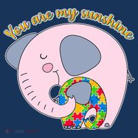 You Are My Sunshine Autism Awareness Women's Tank Top thumb 5