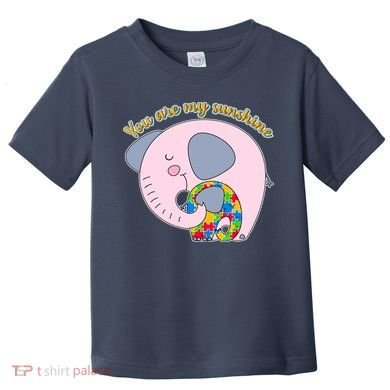You Are My Sunshine Autism Awareness Toddler T-Shirt