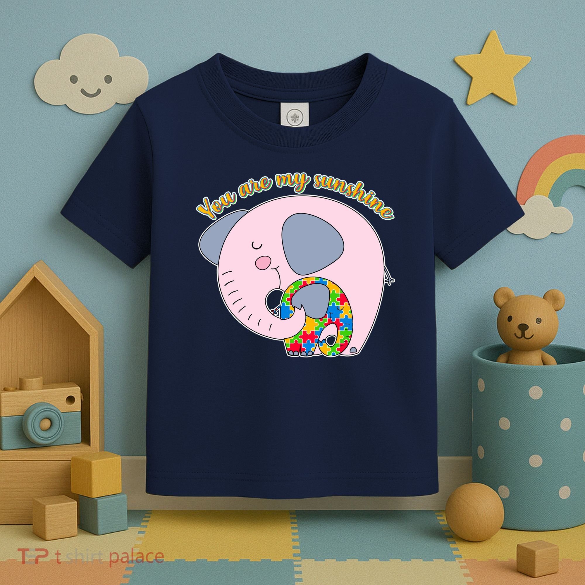 You Are My Sunshine Autism Awareness Toddler T-Shirt