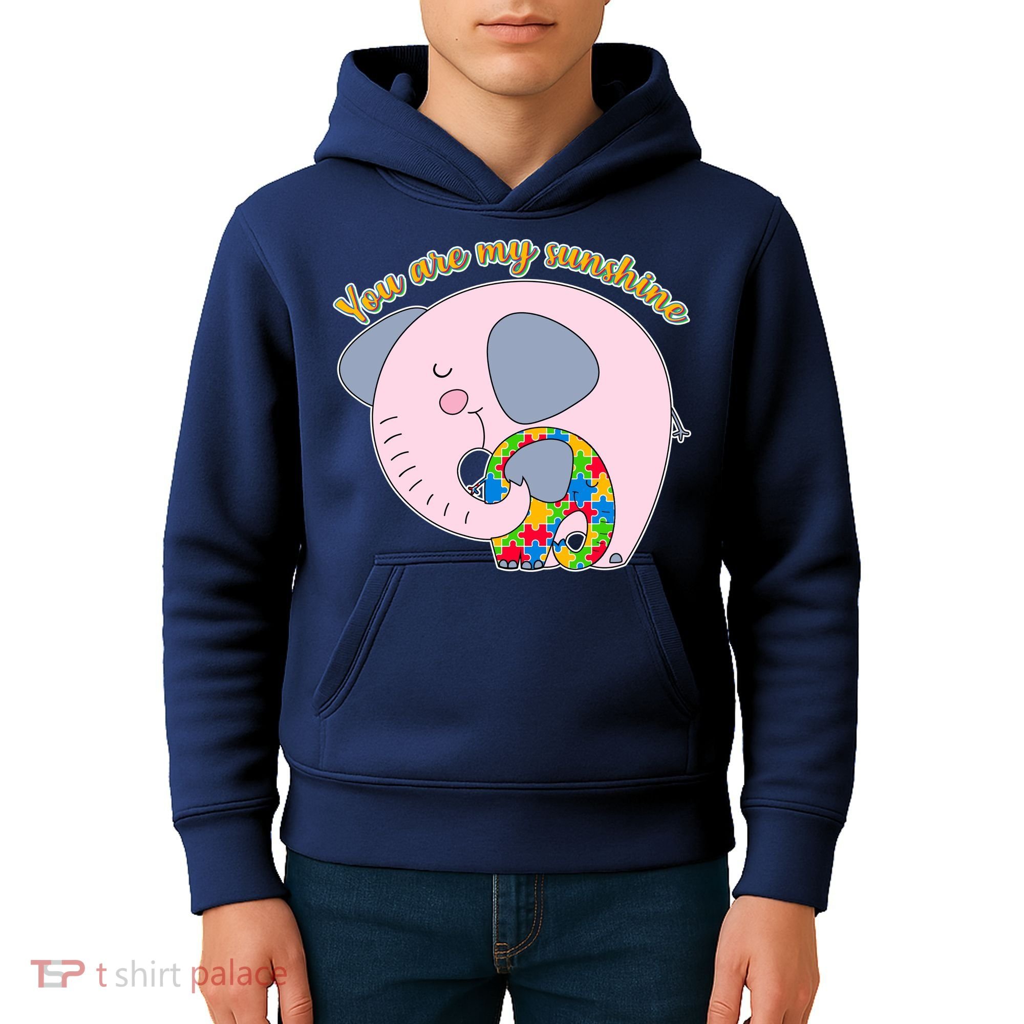 You Are My Sunshine Autism Awareness Kids Hoodie