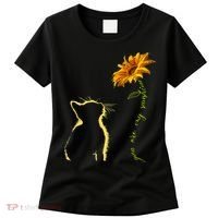 You Are My Sunshine Cat Sunflower Women's T-Shirt thumb 0