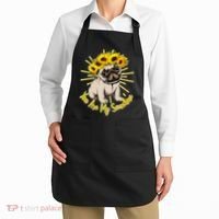 You Are My Sunshine Sunflower Pug Apron thumb 2