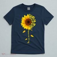 You Are My Sunshine Sunflower Skulls T-Shirt thumb 5