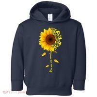 You Are My Sunshine Sunflower Skulls Toddler Hoodie thumb 0