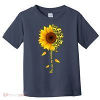 You Are My Sunshine Sunflower Skulls Toddler T-Shirt thumb 0
