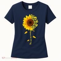 You Are My Sunshine Sunflower Skulls Women's T-Shirt thumb 0