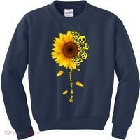 You Are My Sunshine Sunflower Skulls Kids Sweatshirt thumb 0