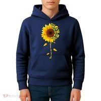 You Are My Sunshine Sunflower Skulls Kids Hoodie thumb 4
