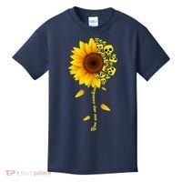 You Are My Sunshine Sunflower Skulls Kids T-Shirt thumb 0