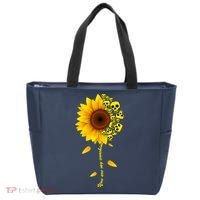 You Are My Sunshine Sunflower Skulls Tote Bag thumb 0
