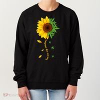 You Are My Sunshine Weed Sunflower Marijuana  Women's Sweatshirt thumb 0