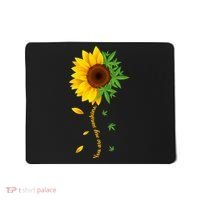 You Are My Sunshine Weed Sunflower Marijuana  Mousepad thumb 0