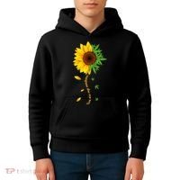 You Are My Sunshine Weed Sunflower Marijuana  Kids Hoodie thumb 4
