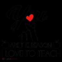 You Are The Reason I Love To Teach Coffee Mug thumb 5