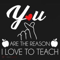 You Are The Reason I Love To Teach Ornament thumb 1