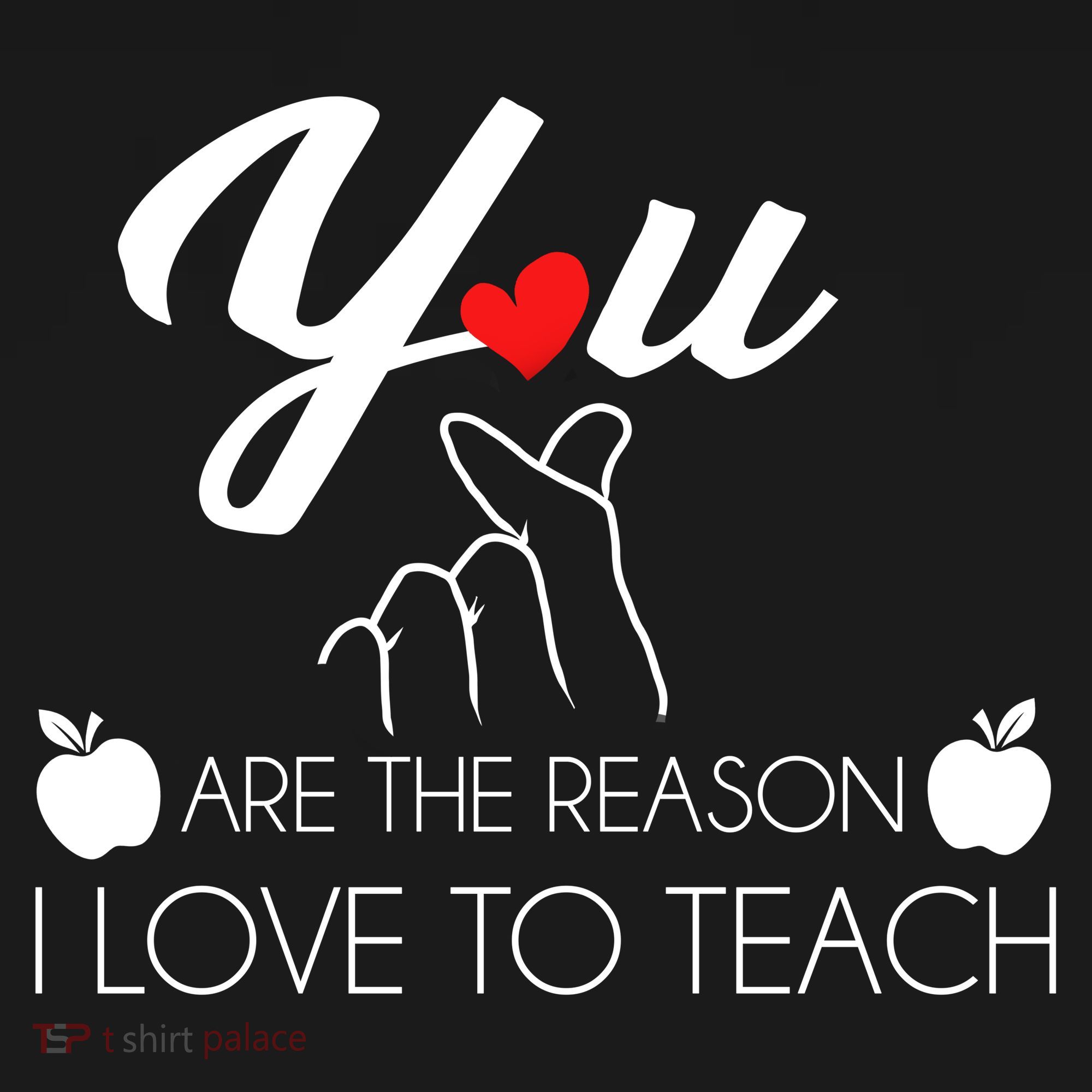 You Are The Reason I Love To Teach Ornament