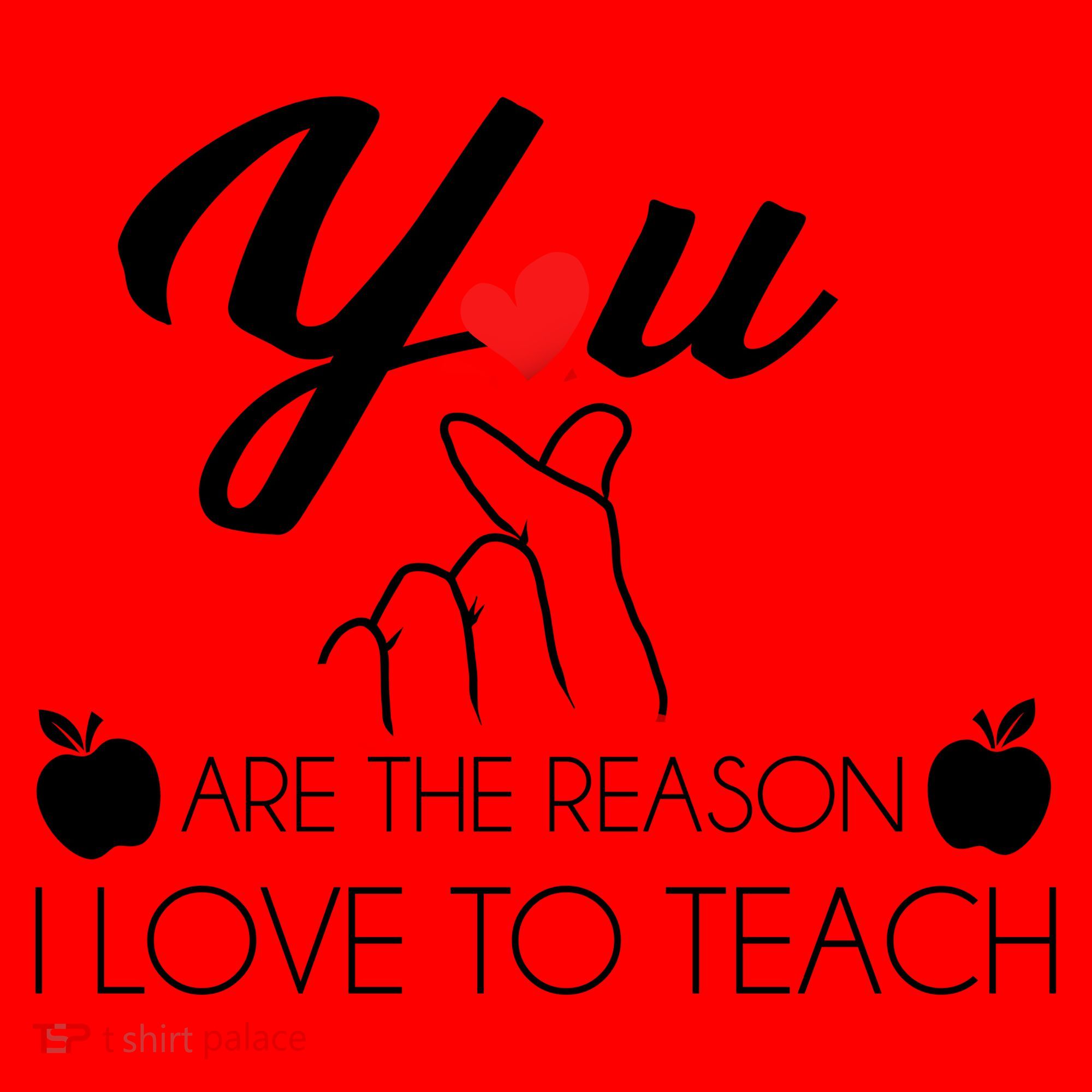 You Are The Reason I Love To Teach Santa Hat
