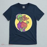 You Are What You Eat Zombie Nerd Brains T-Shirt thumb 5