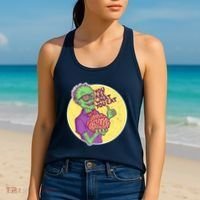 You Are What You Eat Zombie Nerd Brains Women's Tank Top thumb 2
