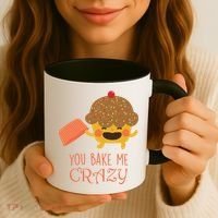 You Bake Me Crazy Coffee Mug thumb 3