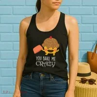 You Bake Me Crazy Women's Tank Top thumb 2