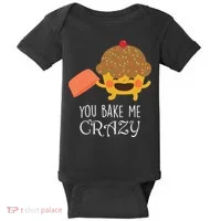 You Bake Me Crazy Baby Bodysuit thumb 0