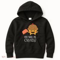 You Bake Me Crazy Kids Hoodie thumb 0