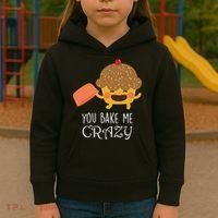 You Bake Me Crazy Kids Hoodie thumb 3