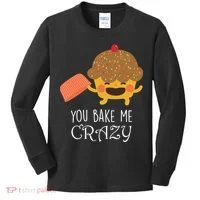 You Bake Me Crazy Kids Long Sleeve Shirt thumb 0