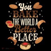 You Bake The World A Better Place Women's Hoodie thumb 2