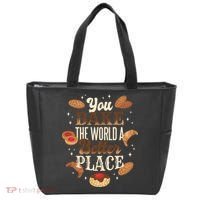 You Bake The World A Better Place Tote Bag thumb 0