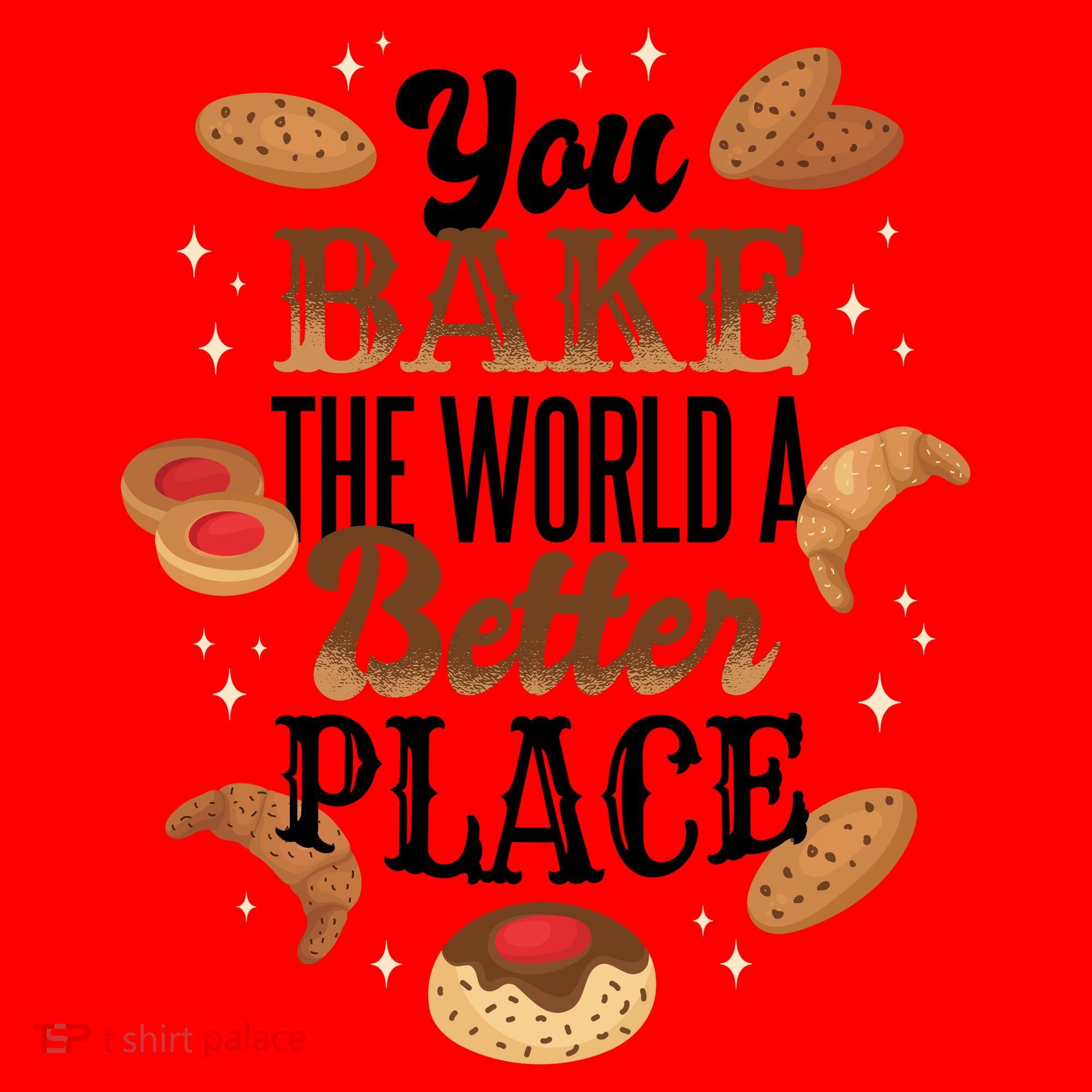 You Bake The World A Better Place Santa Hat