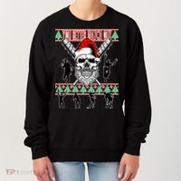 You Better Watch Out Zombie Santa Ugly Christmas Women's Sweatshirt thumb 0