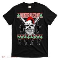 You Better Watch Out Zombie Santa Ugly Christmas T-Shirt thumb 0