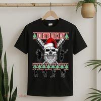 You Better Watch Out Zombie Santa Ugly Christmas T-Shirt thumb 2