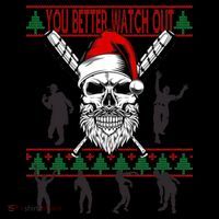 You Better Watch Out Zombie Santa Ugly Christmas Coffee Mug thumb 5