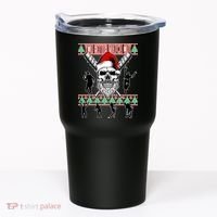 You Better Watch Out Zombie Santa Ugly Christmas Tumbler thumb 0
