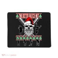 You Better Watch Out Zombie Santa Ugly Christmas Mousepad thumb 0