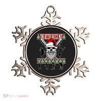 You Better Watch Out Zombie Santa Ugly Christmas Ornament thumb 0