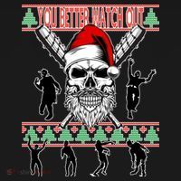 You Better Watch Out Zombie Santa Ugly Christmas Women's Tank Top thumb 5