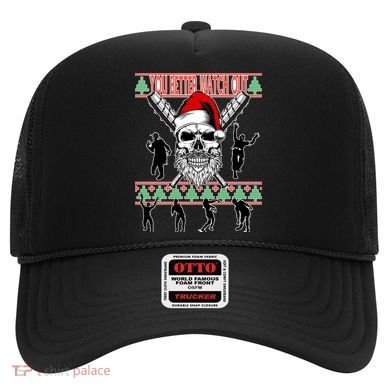 You Better Watch Out Zombie Santa Ugly Christmas Hat