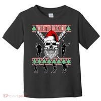 You Better Watch Out Zombie Santa Ugly Christmas Toddler T-Shirt thumb 0