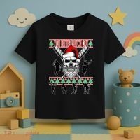 You Better Watch Out Zombie Santa Ugly Christmas Toddler T-Shirt thumb 3