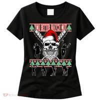 You Better Watch Out Zombie Santa Ugly Christmas Women's T-Shirt thumb 0