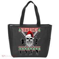 You Better Watch Out Zombie Santa Ugly Christmas Tote Bag thumb 0