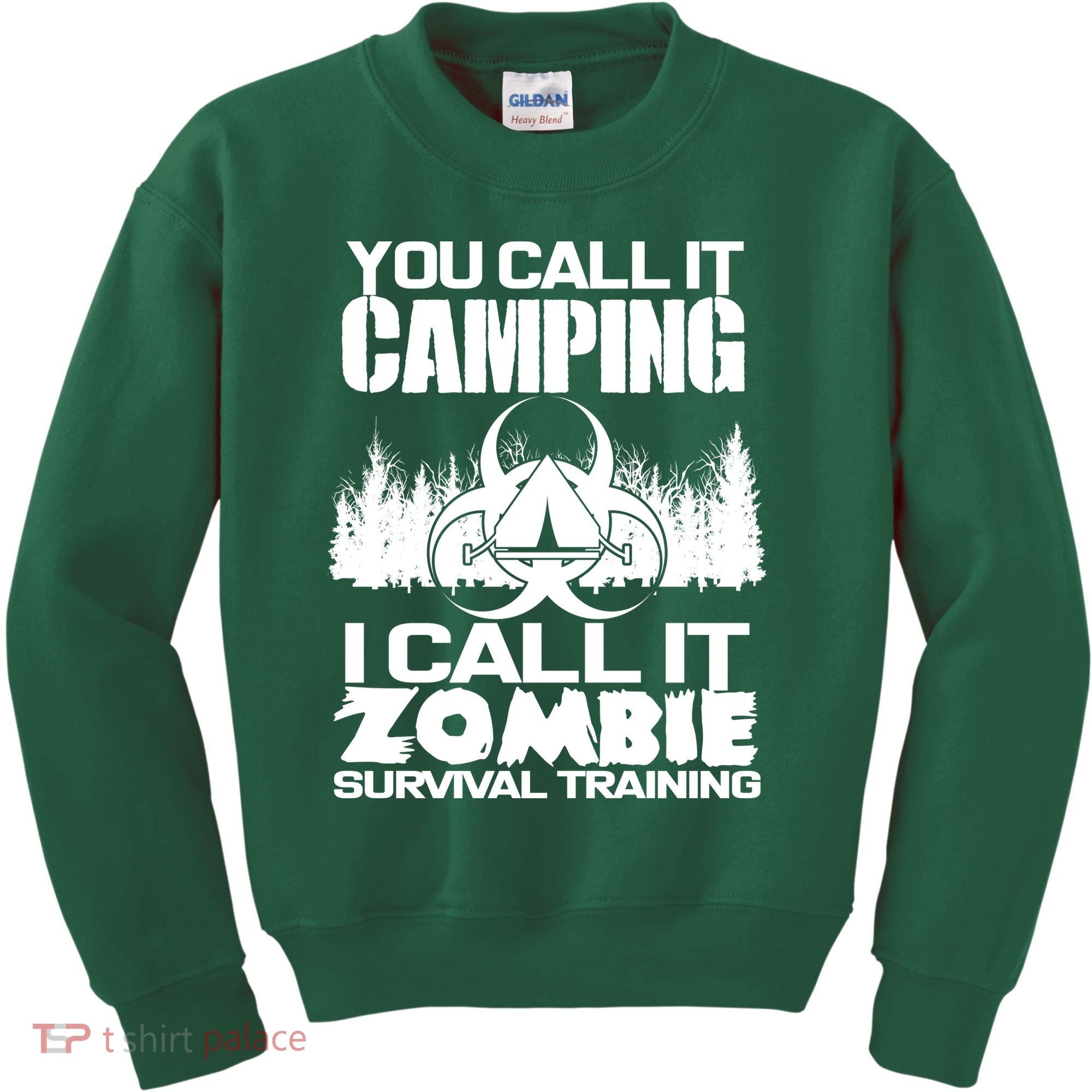 You Call It Camping I Call it Zombie Survival Training Kids Sweatshirt
