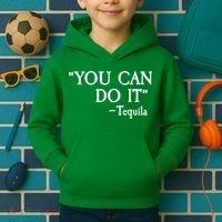 You Can Do It - Tequila Funny Cinco De Mayo Kids Hoodie thumb 2