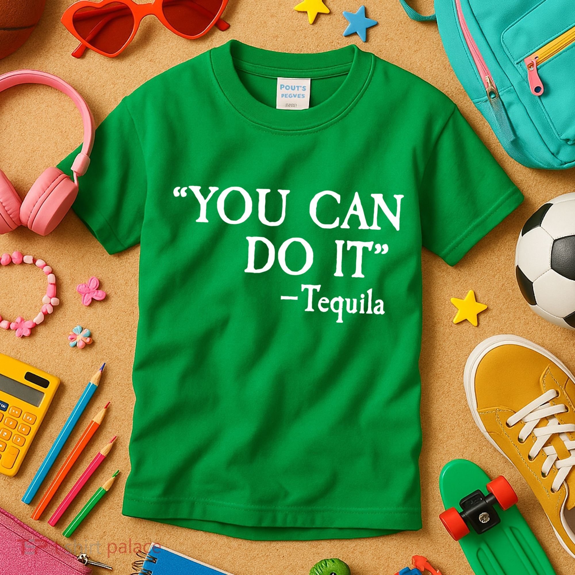 You Can Do It - Tequila Funny Cinco De Mayo Kids T-Shirt